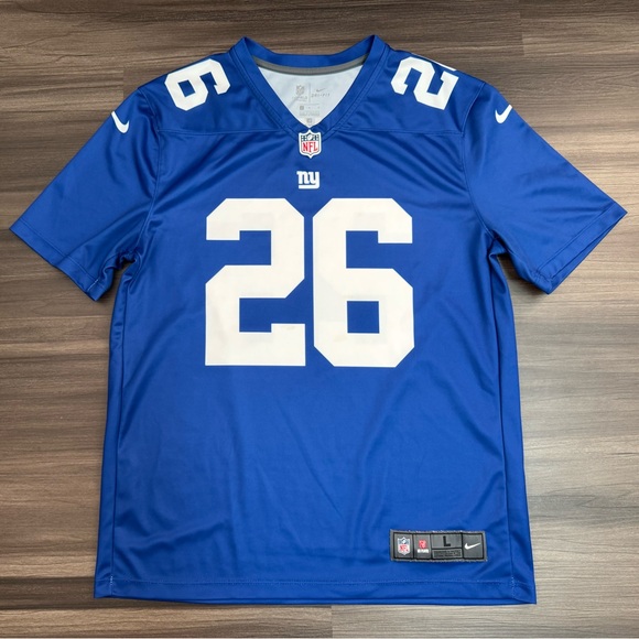 Nike New York Giants Saquon Barkley #26 NFL On Field Game Dri Fit Jersey Men’s L - Picture 1 of 8